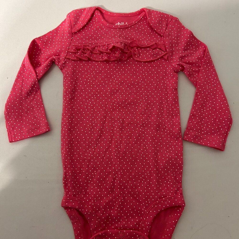 BABIES CHILD OF MINE LONG SLEEVE PINK ONSY